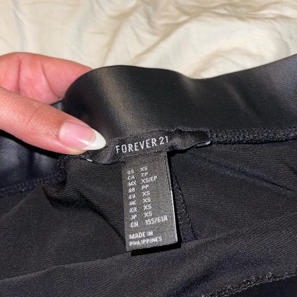 Leather Skater Skirt - Picture 2 of 3